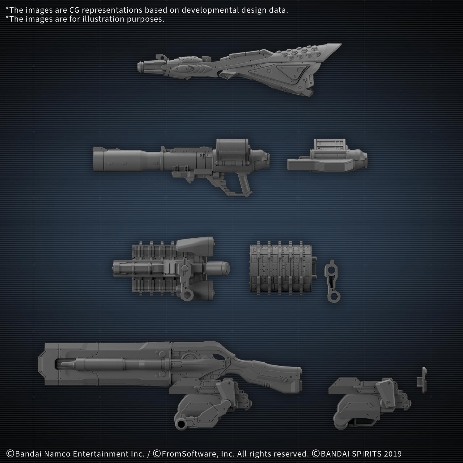 30MM Option Parts Set Armored Core VI Fires Of Rubicon Weapon Set 09 [May 2027]