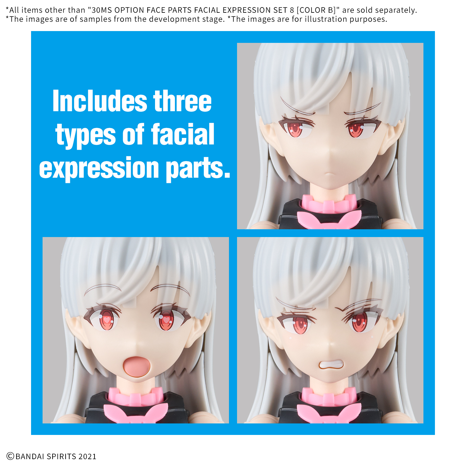 30MS Option Face Parts Expression Set 8 (Color B) [Q2 2025]