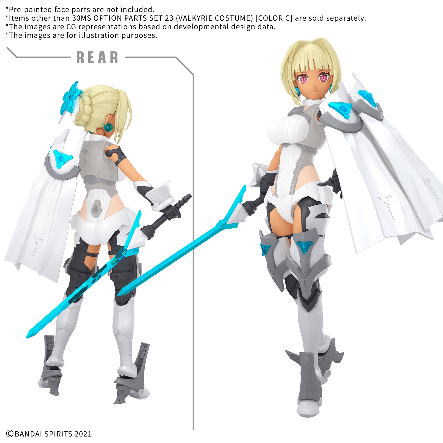 30MS Option Parts Set 23 (Valkyrie Costume) [Color C] [Q2 2026]