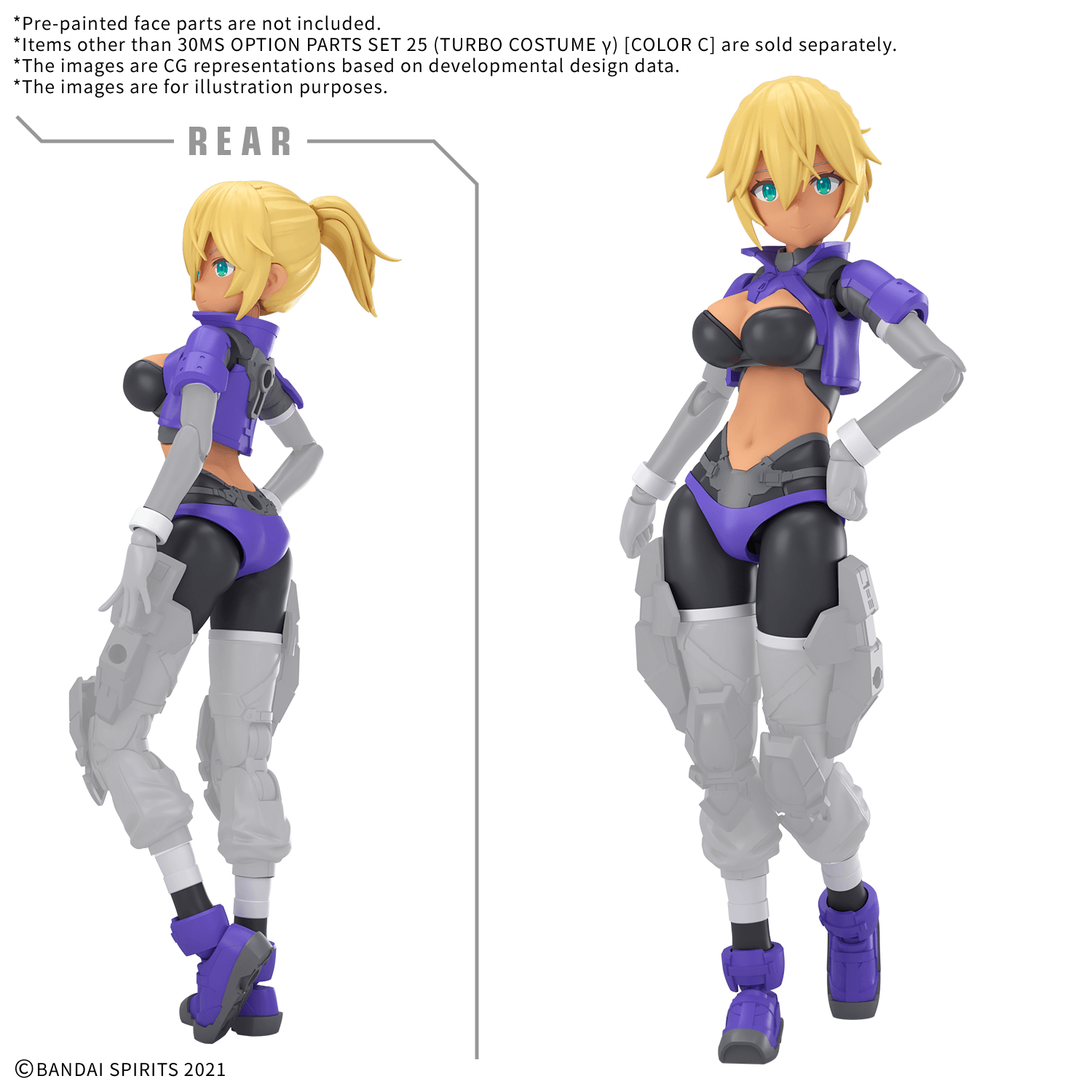 30MS Option Parts Set 25 (Turbo Costume Gamma) [Color C] [Q2 2026]