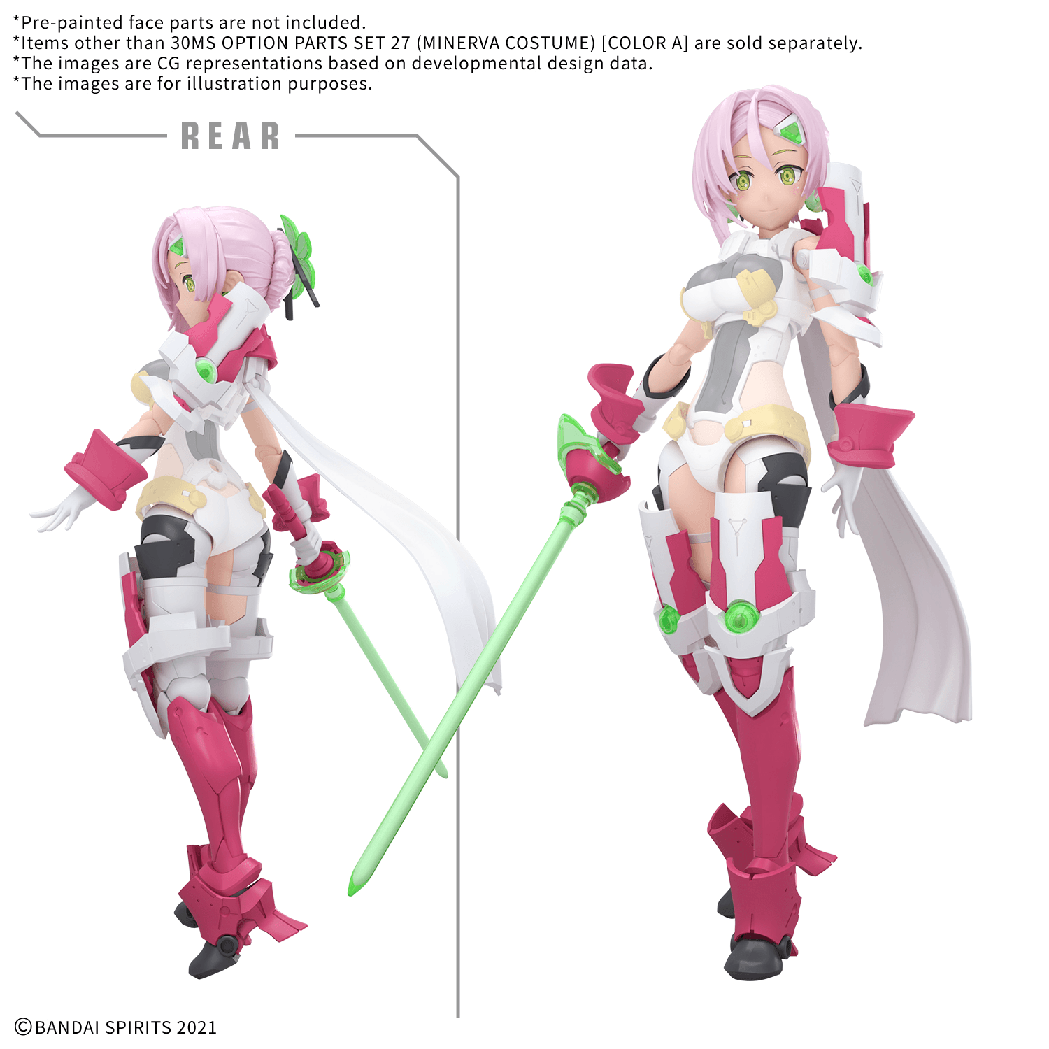 30MS Option Parts Set 27 (Minerva Costume) [Color A] [Q2 2026]