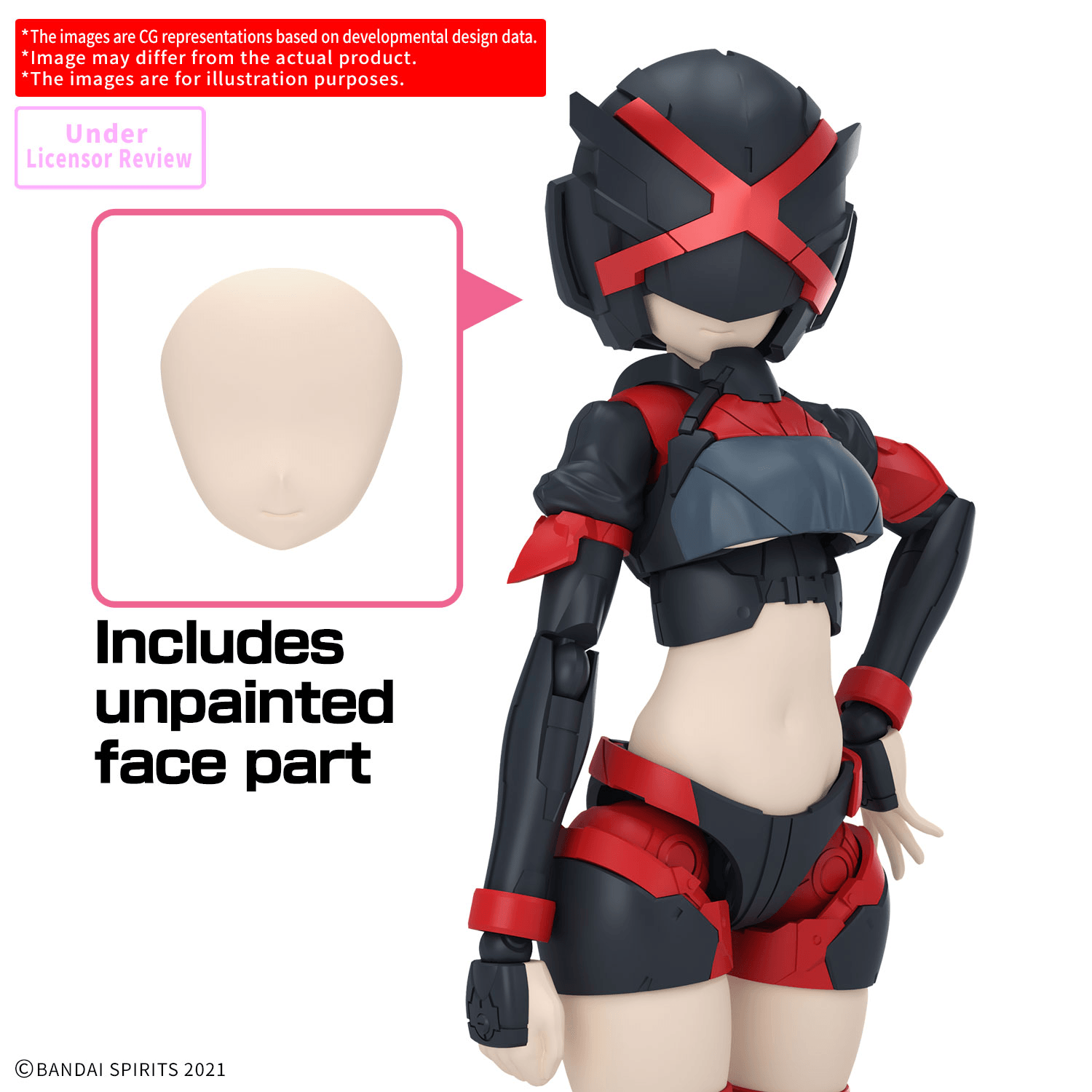 30MS Option Parts Set 29 (Action Wear beta) [Color B] [Q4 2026]