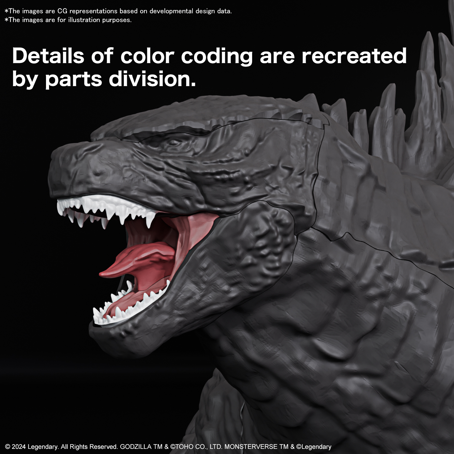 Bandai: GODZILLA (2024) from “Godzilla x Kong: The New Empire"