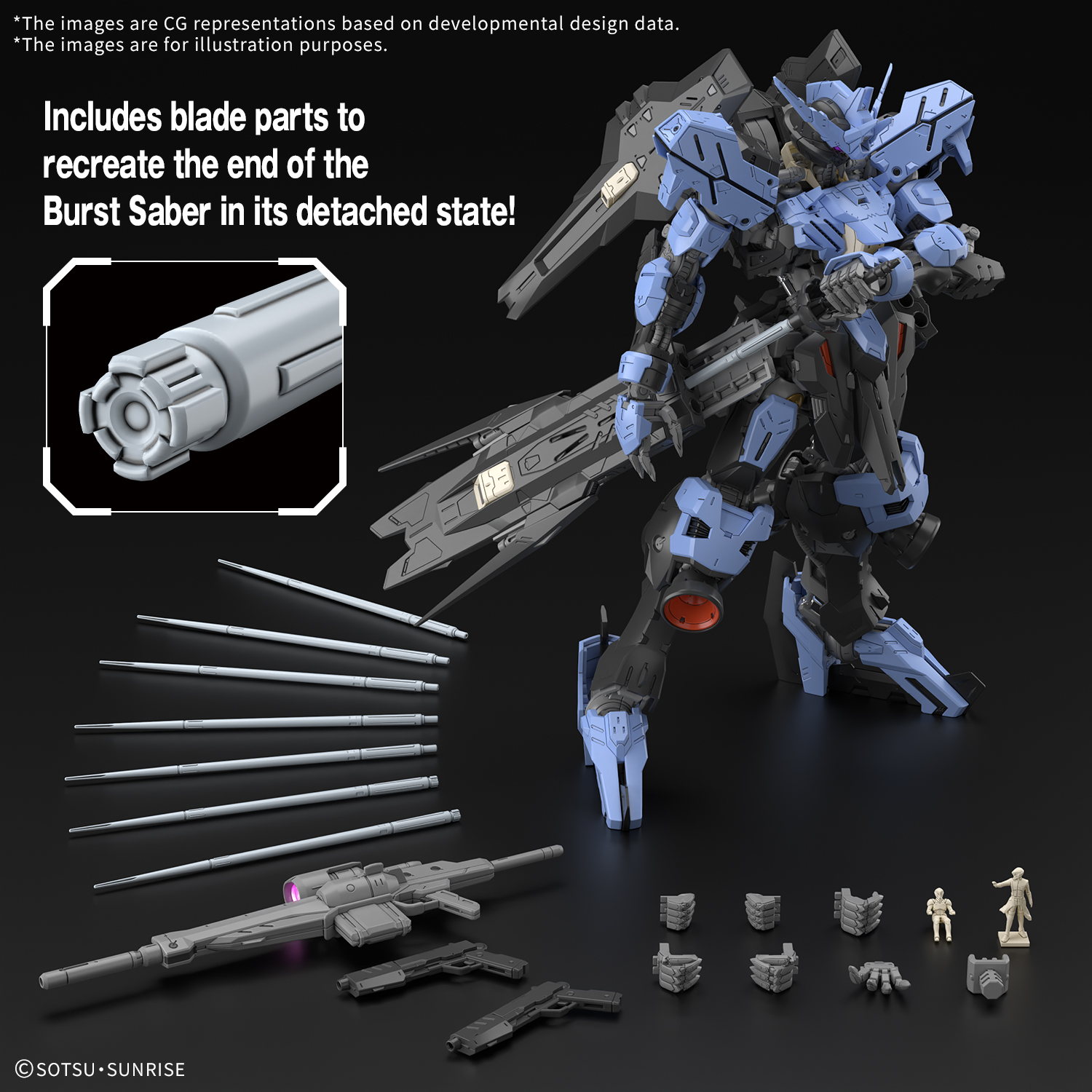 MG Gundam Vidar (Mobile Suit Gundam Iron-Blooded Orphans) [Q2 2025]