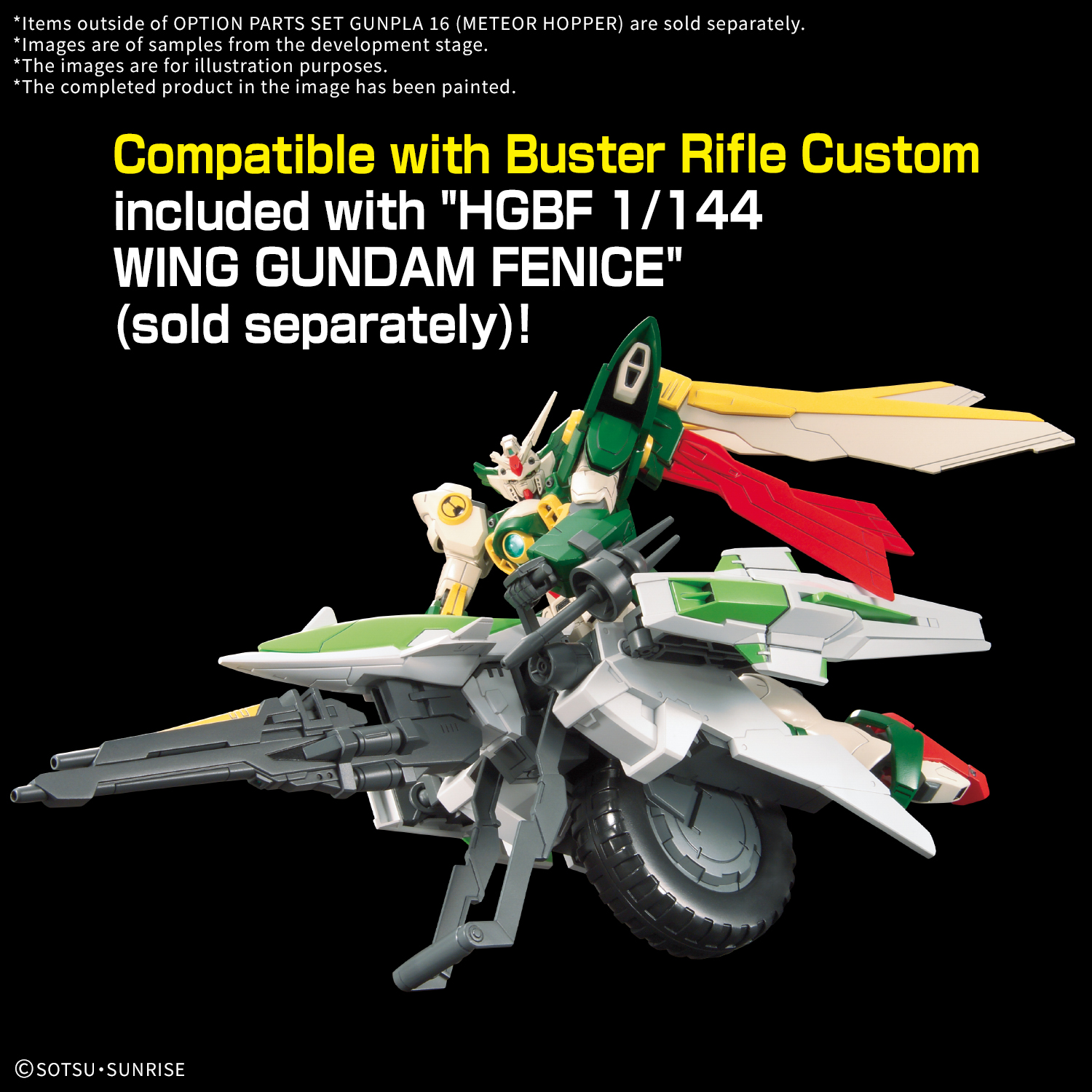 HG Option Parts Set Gunpla 16 (Meteor Hopper) [Q2 2025]