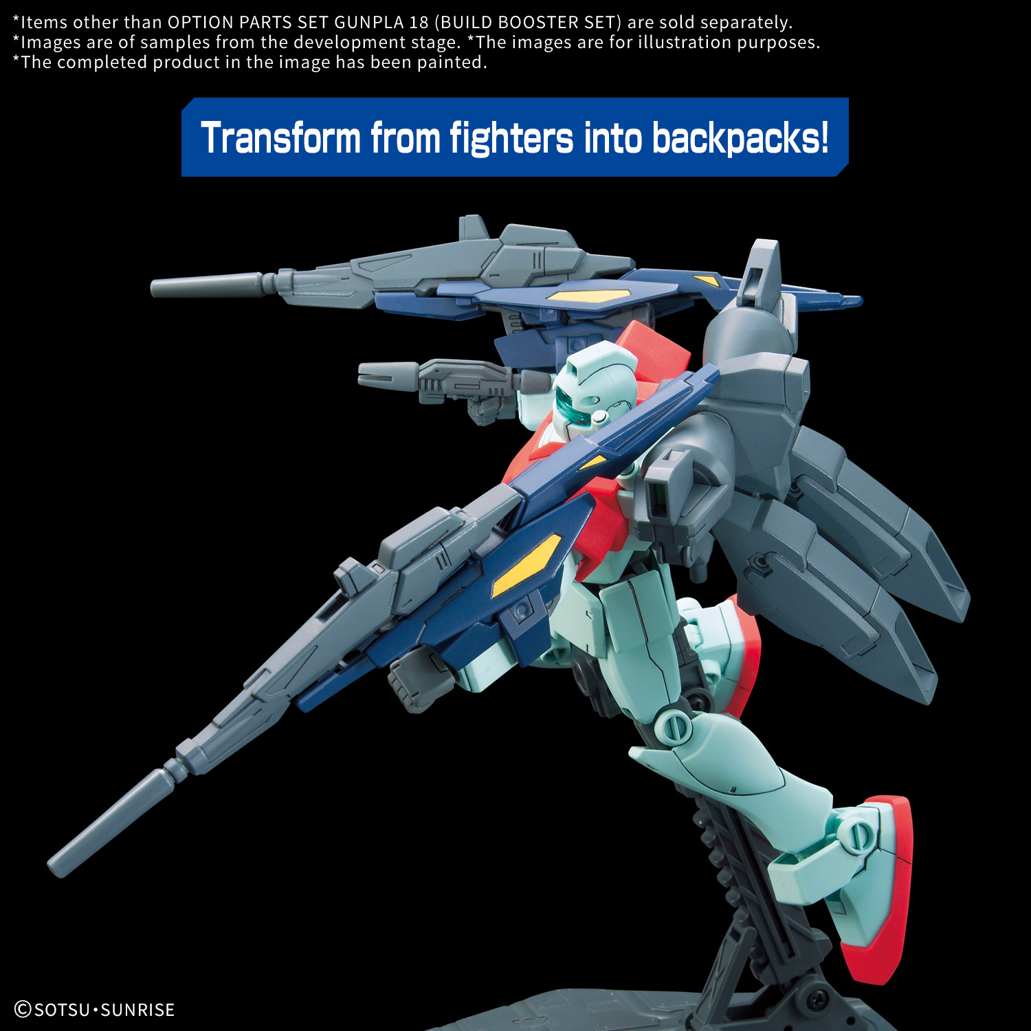 HG Option Parts Set Gunpla 18 (Build Booster Set) [Q1 2026]