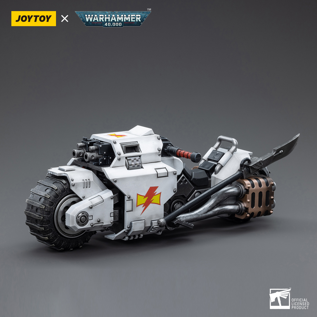 Joytoy: White Scars Raider-pattern Combat Bike