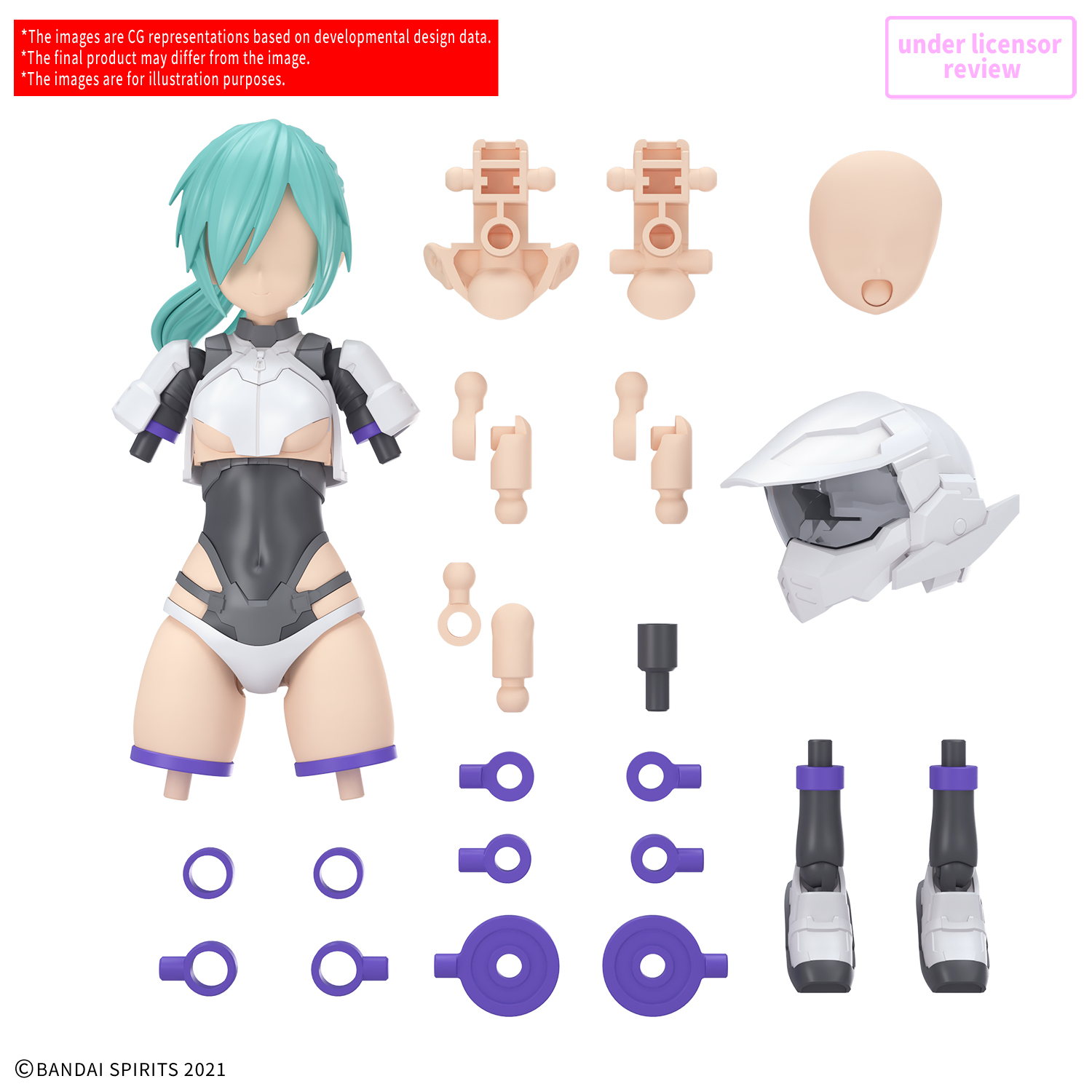 30MS Option Parts Set 22 (Turbo Costume Alpha) [Color B] [Q1 2026]