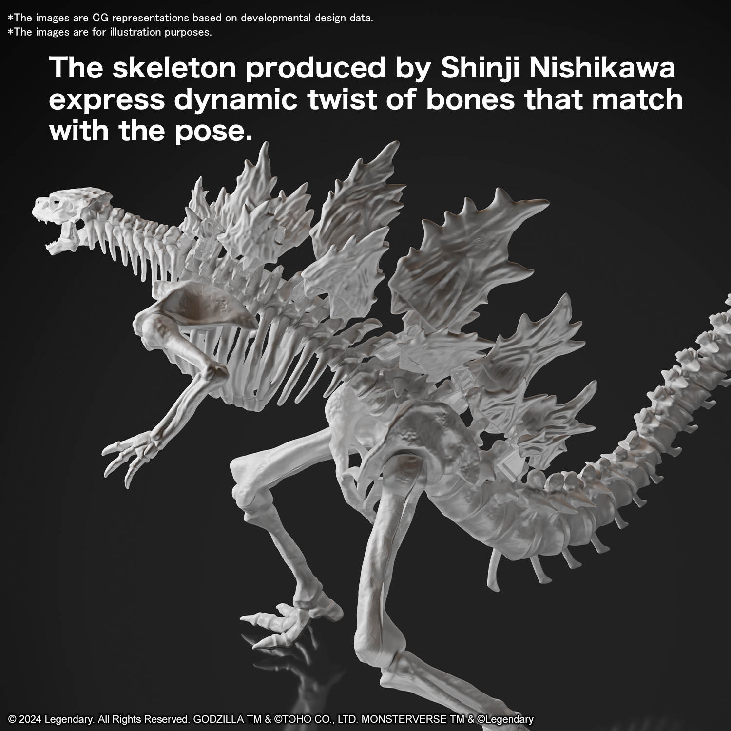 Bandai: GODZILLA (2024) from “Godzilla x Kong: The New Empire"