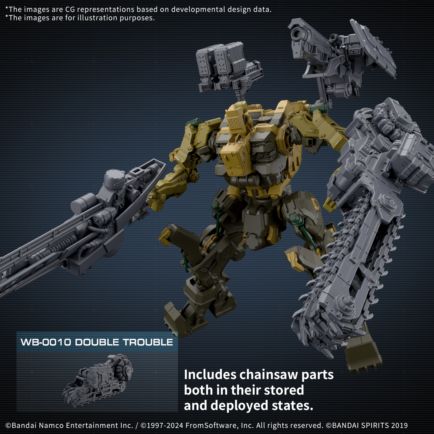 30MM ARMORED CORE VI FIRES OF RUBICON RaD CC-3000 Wrecker Milk Tooth [Q3 2025]