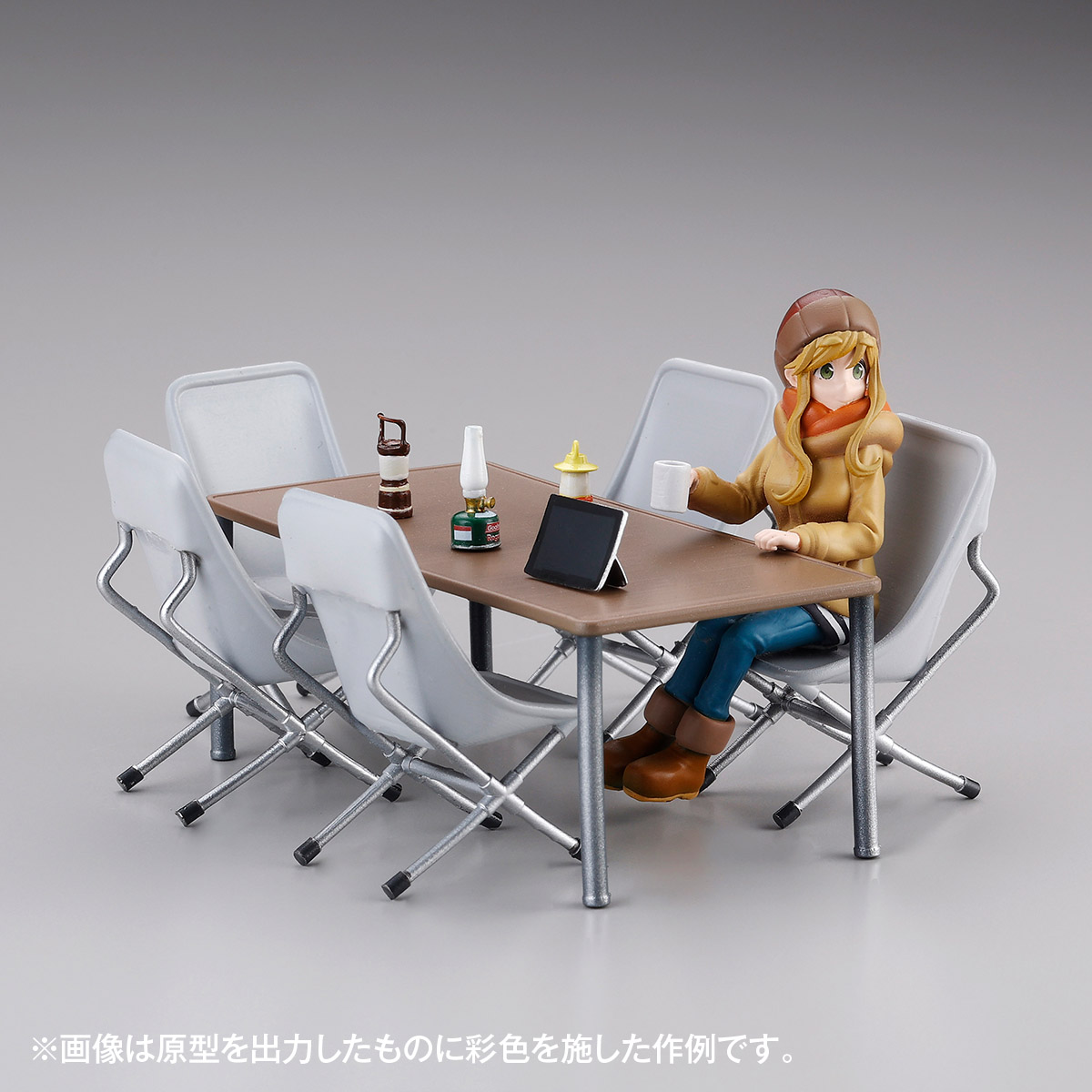 ARTPLA 1:24 Laid-Back Camp Camp Set