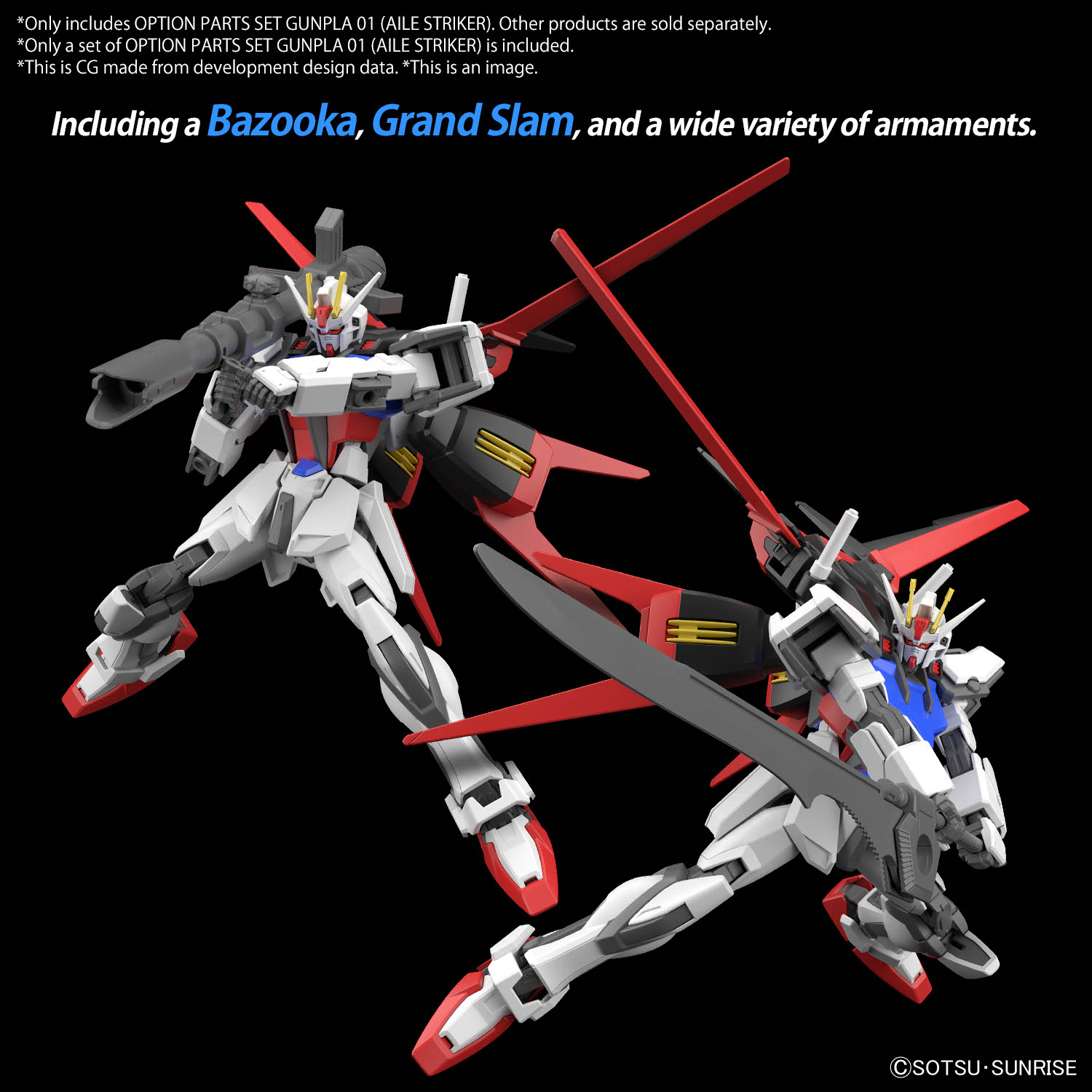 HG Option Parts Set Gunpla 01 (Aile Striker)