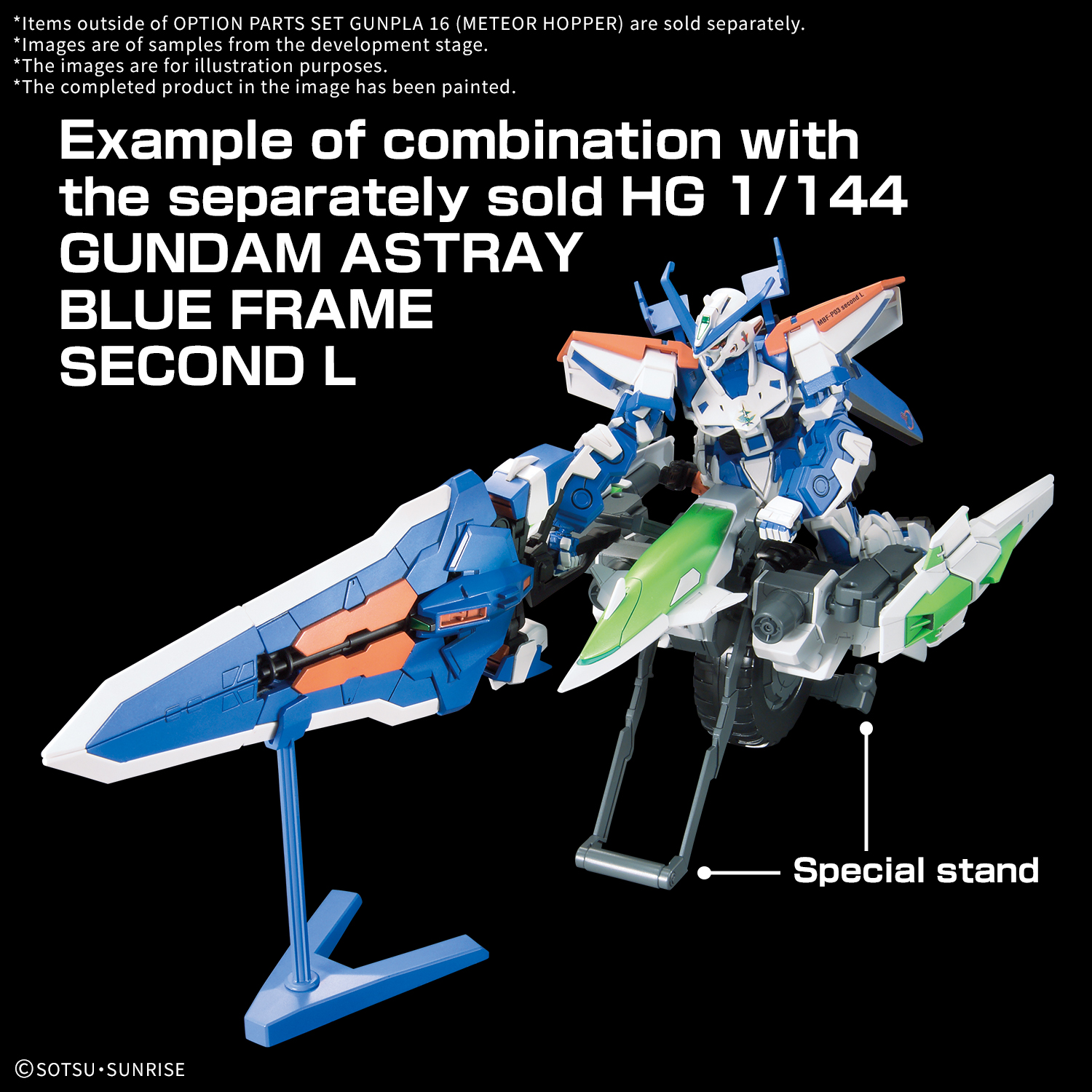 HG Option Parts Set Gunpla 16 (Meteor Hopper) [Q2 2025]