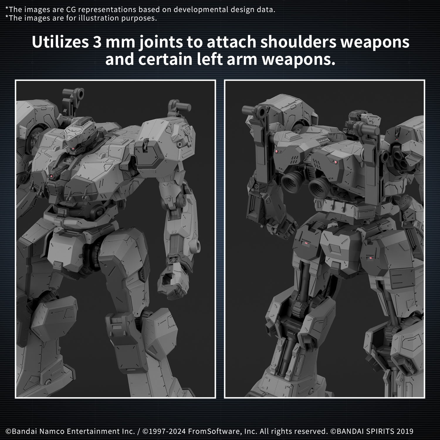 30MM ARMORED CORE VI FIRES OF RUBICON Balam Industries BD-011 Melander [Q3 2025]