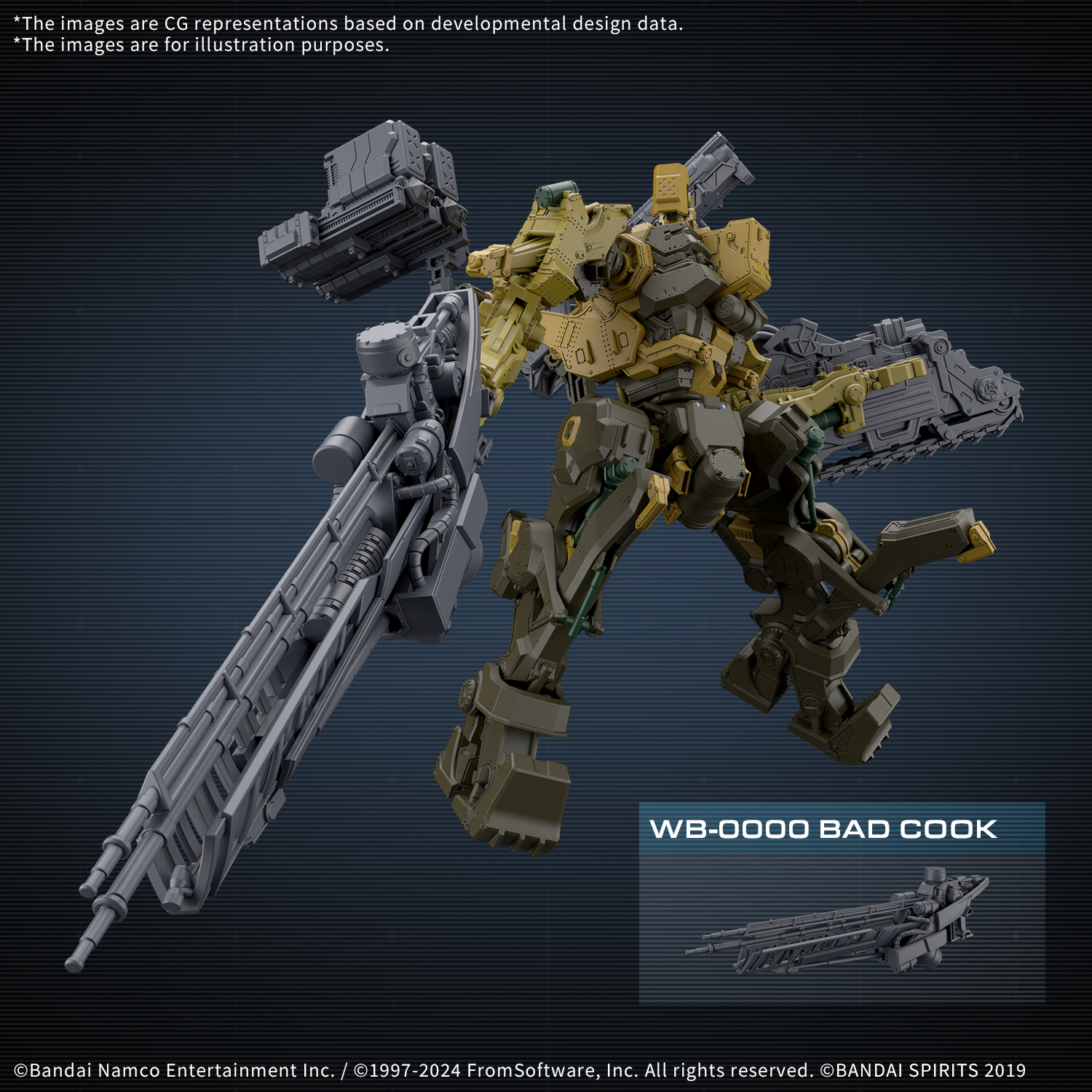 30MM ARMORED CORE VI FIRES OF RUBICON RaD CC-3000 Wrecker Milk Tooth [Q3 2025]