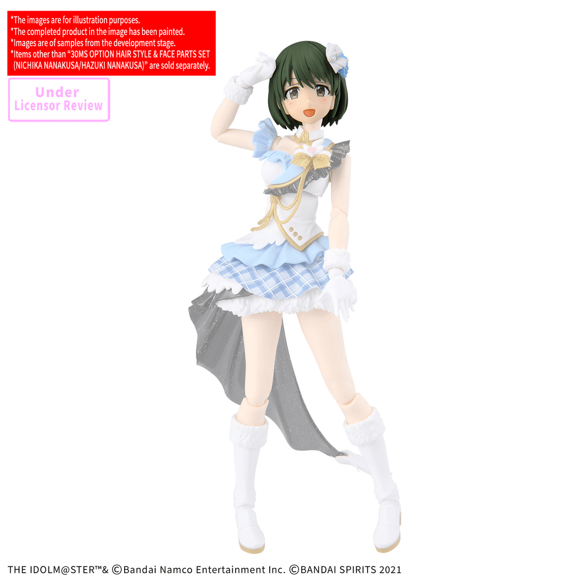 30MS Option Hair Style & Face Parts Set (Nichika Nanakusa/Hazuki Nanakusa) [April 2027]