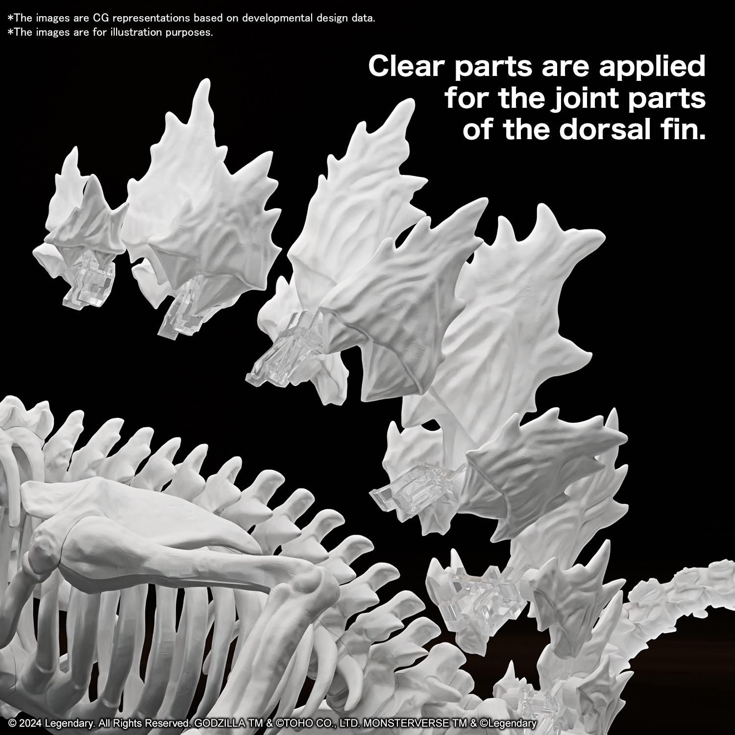 Bandai: GODZILLA (2024) from “Godzilla x Kong: The New Empire"