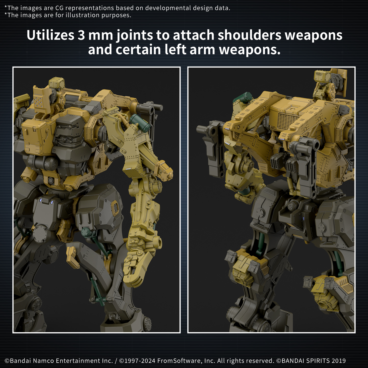 30MM ARMORED CORE VI FIRES OF RUBICON RaD CC-3000 Wrecker Milk Tooth [Q3 2025]