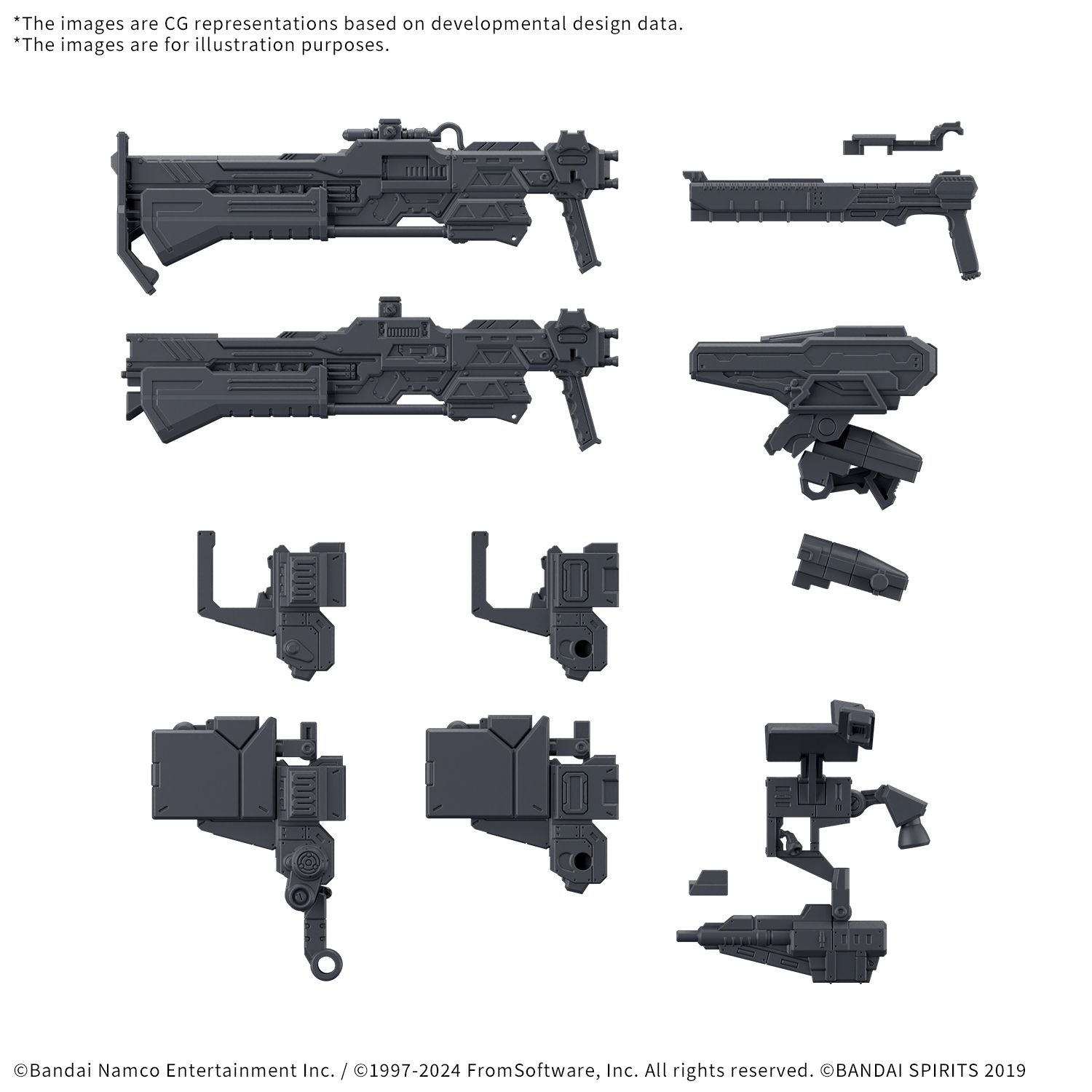 30MM Option Parts Set Armored Core VI Fires of Rubicon Weapon Set 03 [Q2 2025]