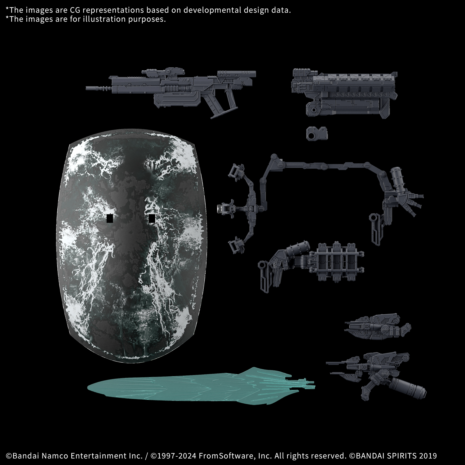 30MM Option Parts Set ARMORED CORE VI FIRES OF RUBICON Weapon Set 05 [Q3 2025]