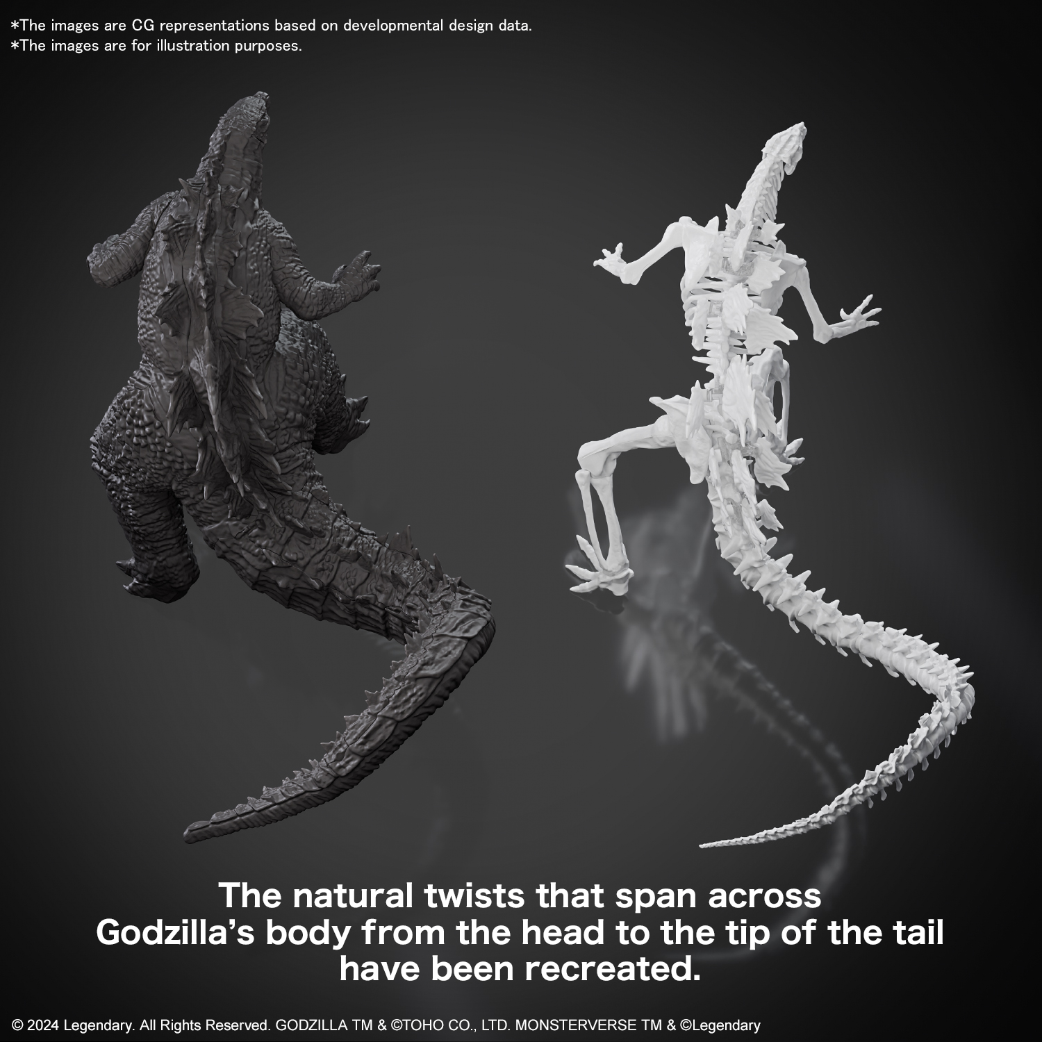 Bandai: GODZILLA (2024) from “Godzilla x Kong: The New Empire"