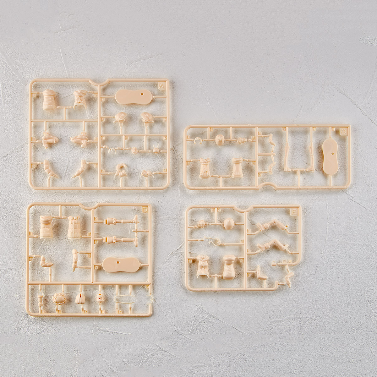 ARTPLA 1:24 Laid-Back Camp Camp Set