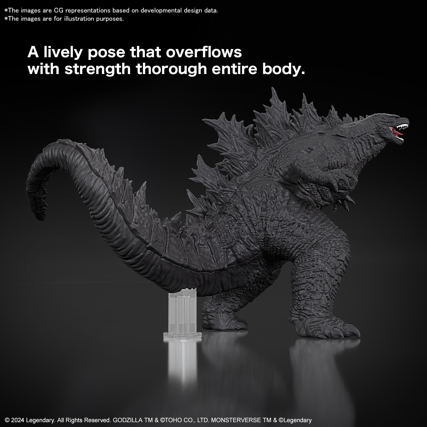 Bandai: GODZILLA (2024) from “Godzilla x Kong: The New Empire"