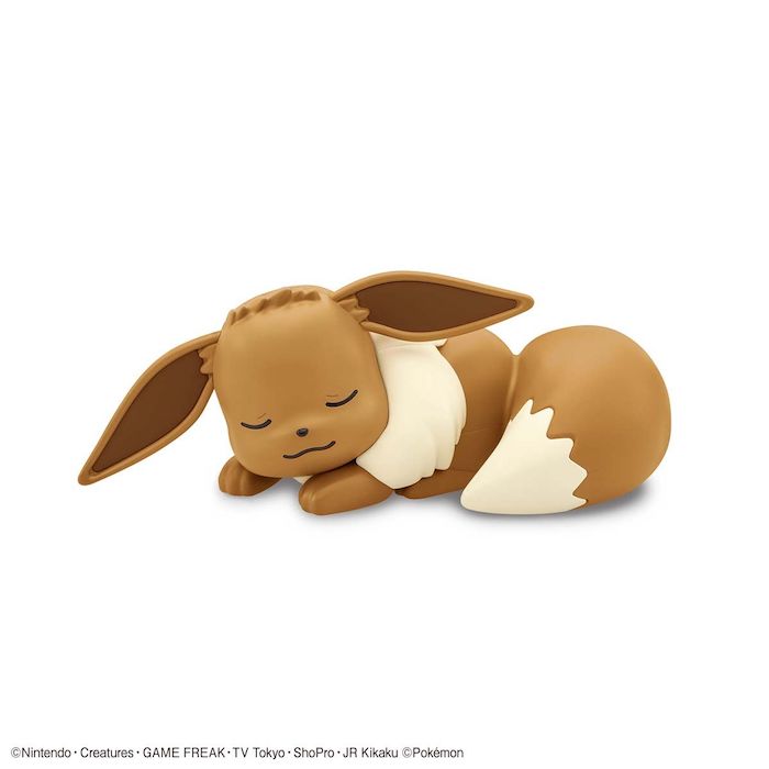 Bandai Pokemon Model Quick!! Eevee (Sleeping Pose)