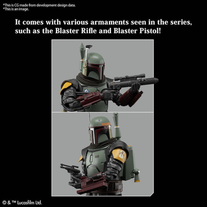 Star Wars: 1/12 Boba Fett (The Mandalorian)
