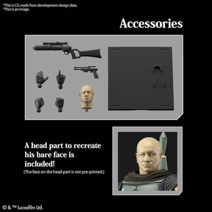 Star Wars: 1/12 Boba Fett (The Mandalorian)