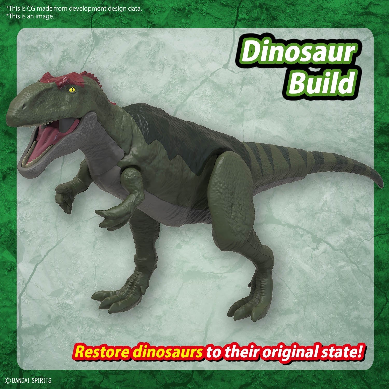 Bandai Dinosaur Model Kit Plannosaurus: Giganotosaurus