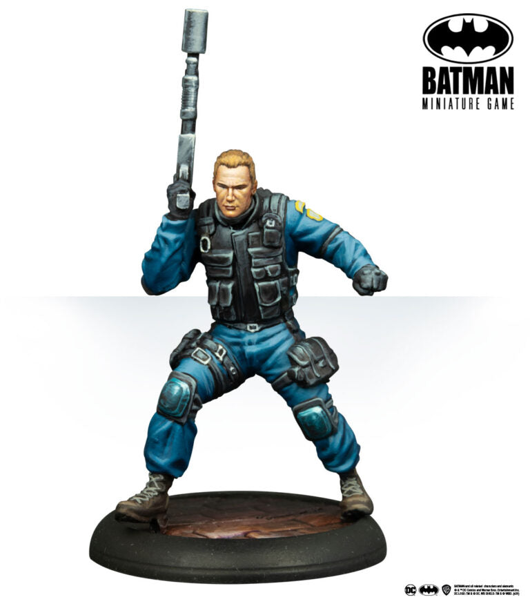 Batman Miniature Game: Aaron Cash & Quick Response Team