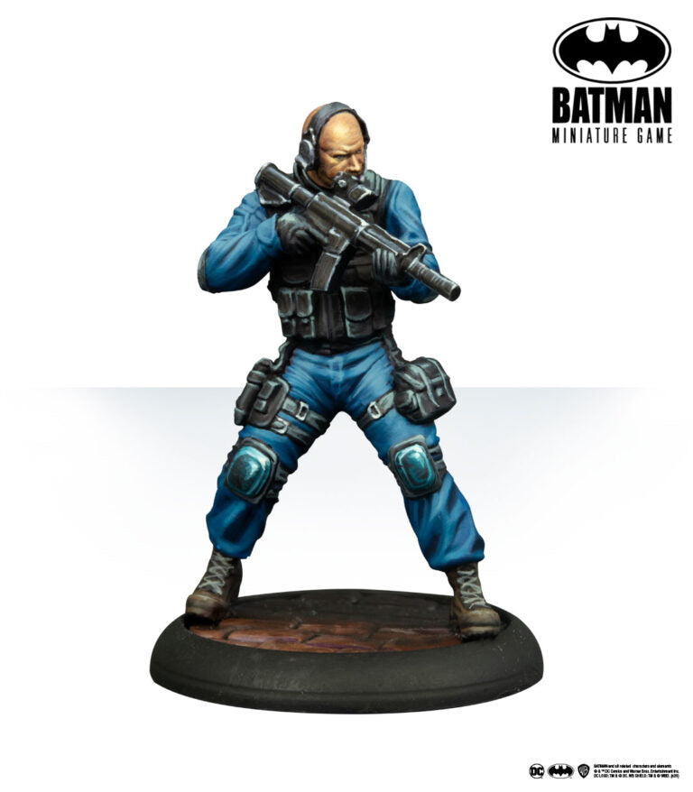 Batman Miniature Game: Aaron Cash & Quick Response Team