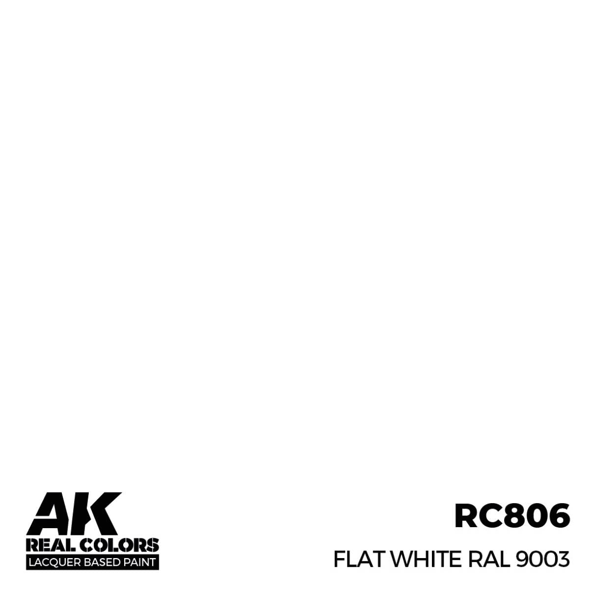 AK Interactive Real Colors Standard Colors (RC804 - RC826) [New]