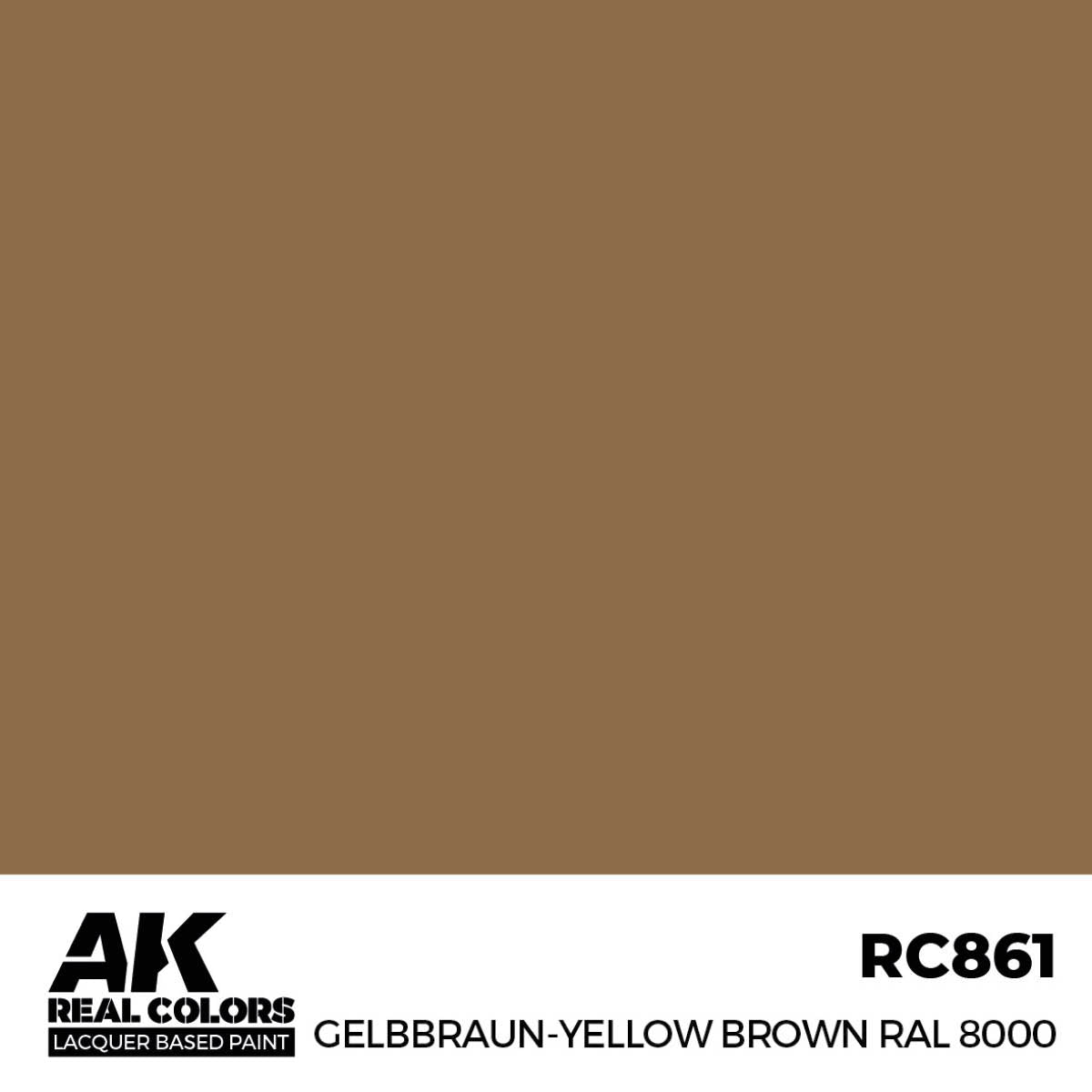 AK Interactive Real Colors Military Colors (RC851 - RC931) [New]