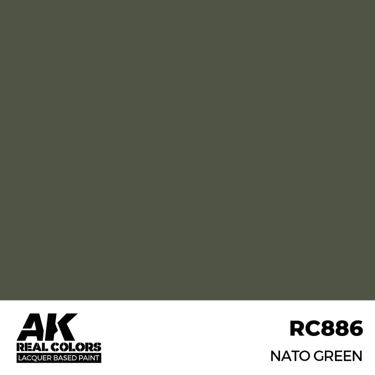 AK Interactive Real Colors Military Colors (RC851 - RC931) [New]