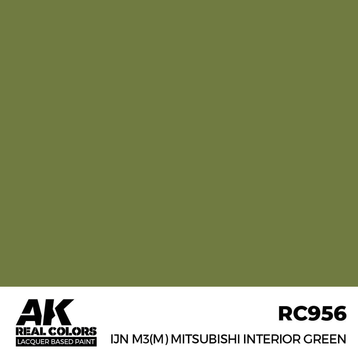 AK Interactive Real Colors Military Colors (RC932 - RC980) [New]