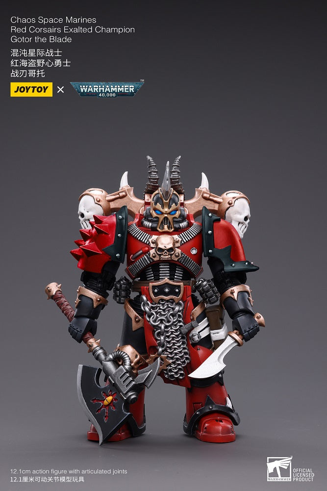 Joytoy: Chaos Space Marines Red Corsairs Exalted Champion, Gotor the Blade