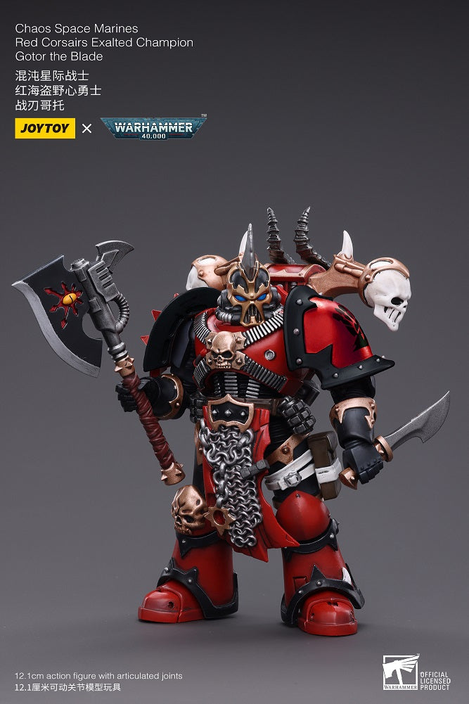 Joytoy: Chaos Space Marines Red Corsairs Exalted Champion, Gotor the Blade