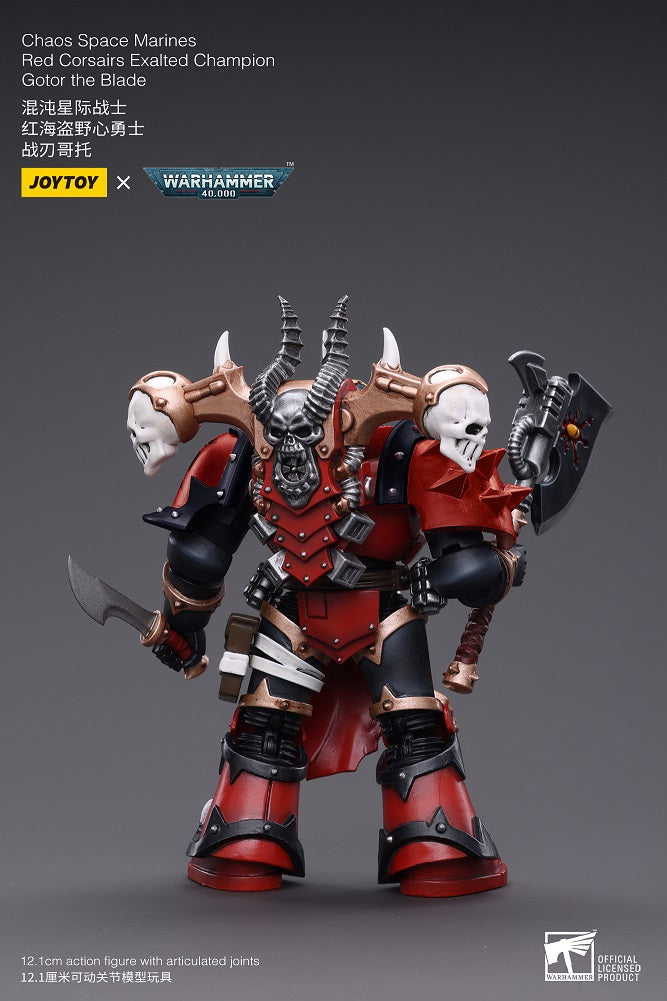 Joytoy: Chaos Space Marines Red Corsairs Exalted Champion, Gotor the Blade