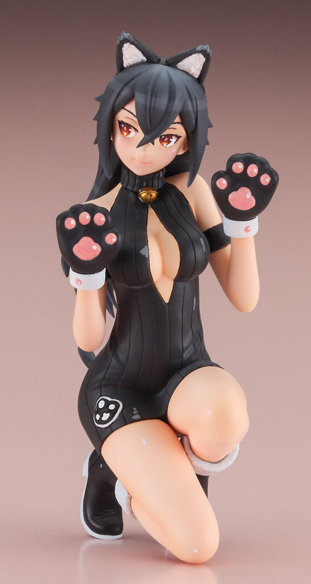 Hasegawa [SP554] 1/12 12 Egg Girls Collection No.37 “Haku Rinpha” (Black Cat)