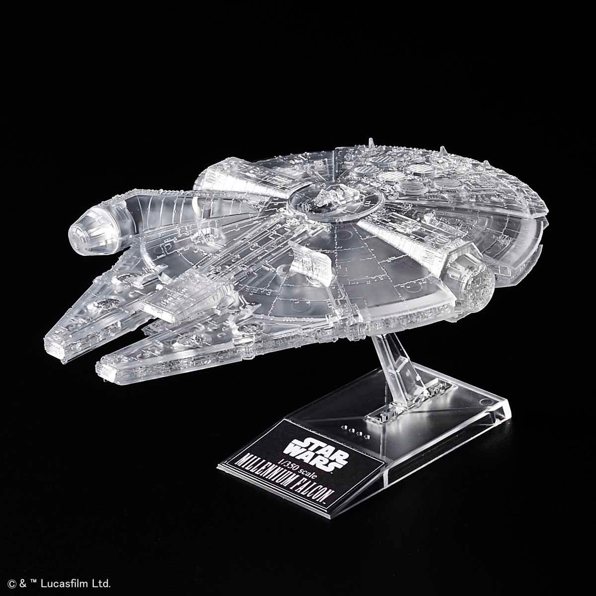 Star Wars: 1/144 & 1/350 & 1/540 Star Wars: The Last Jedi Clear Vehicle Set