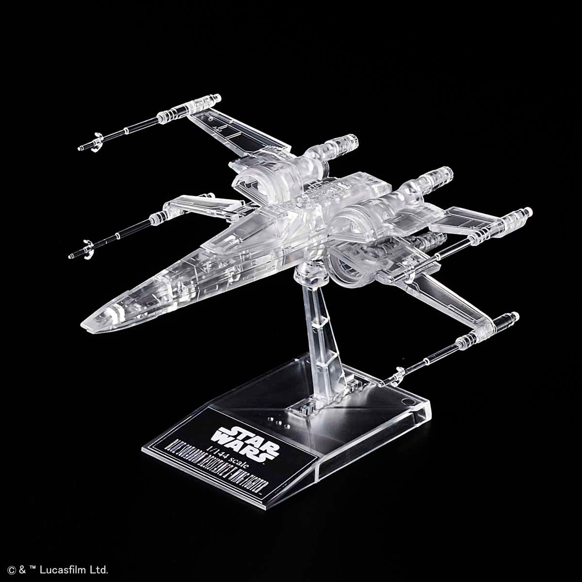 Star Wars: 1/144 & 1/350 & 1/540 Star Wars: The Last Jedi Clear Vehicle Set