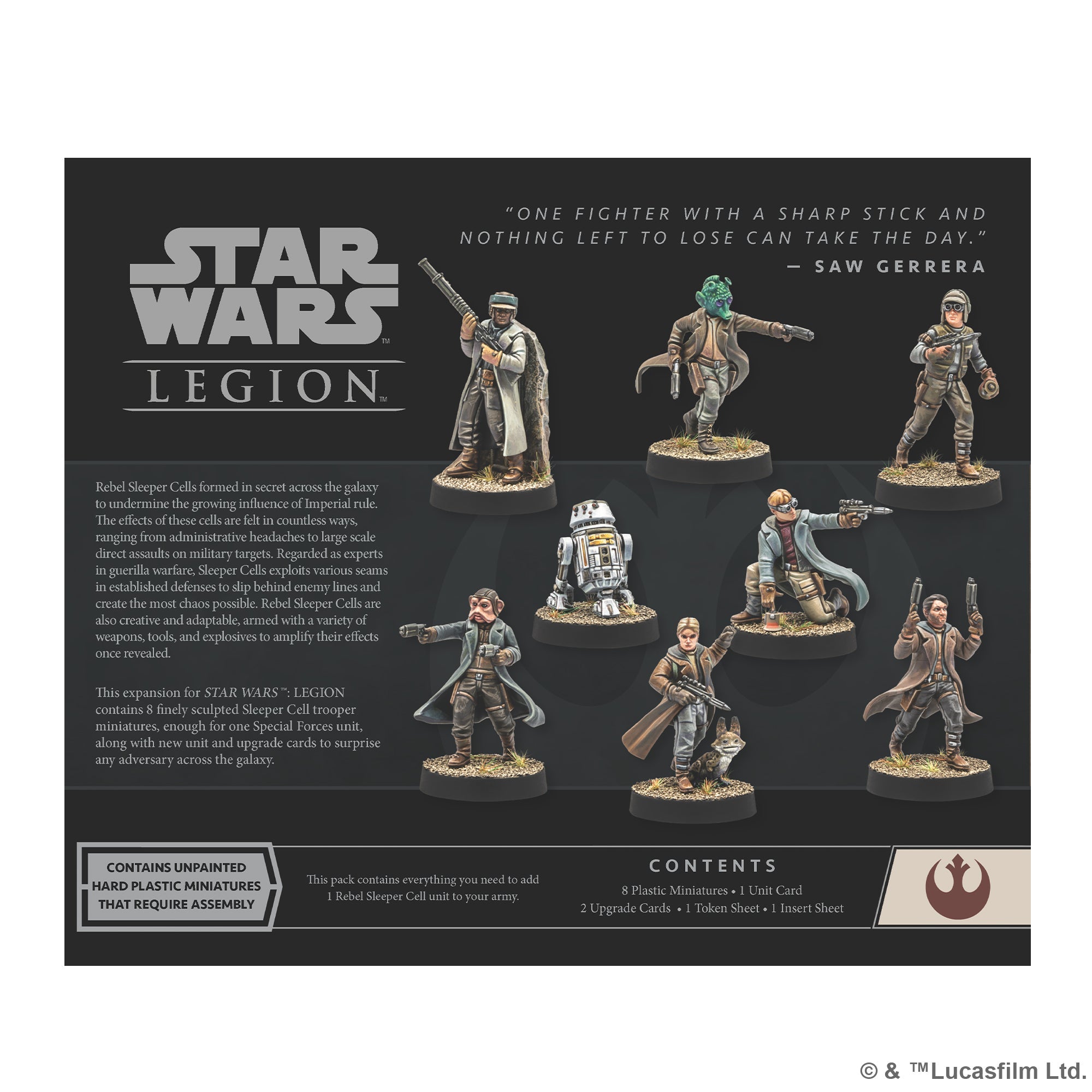 Rebel Alliance: Rebel Sleeper Cell Unit Expansion