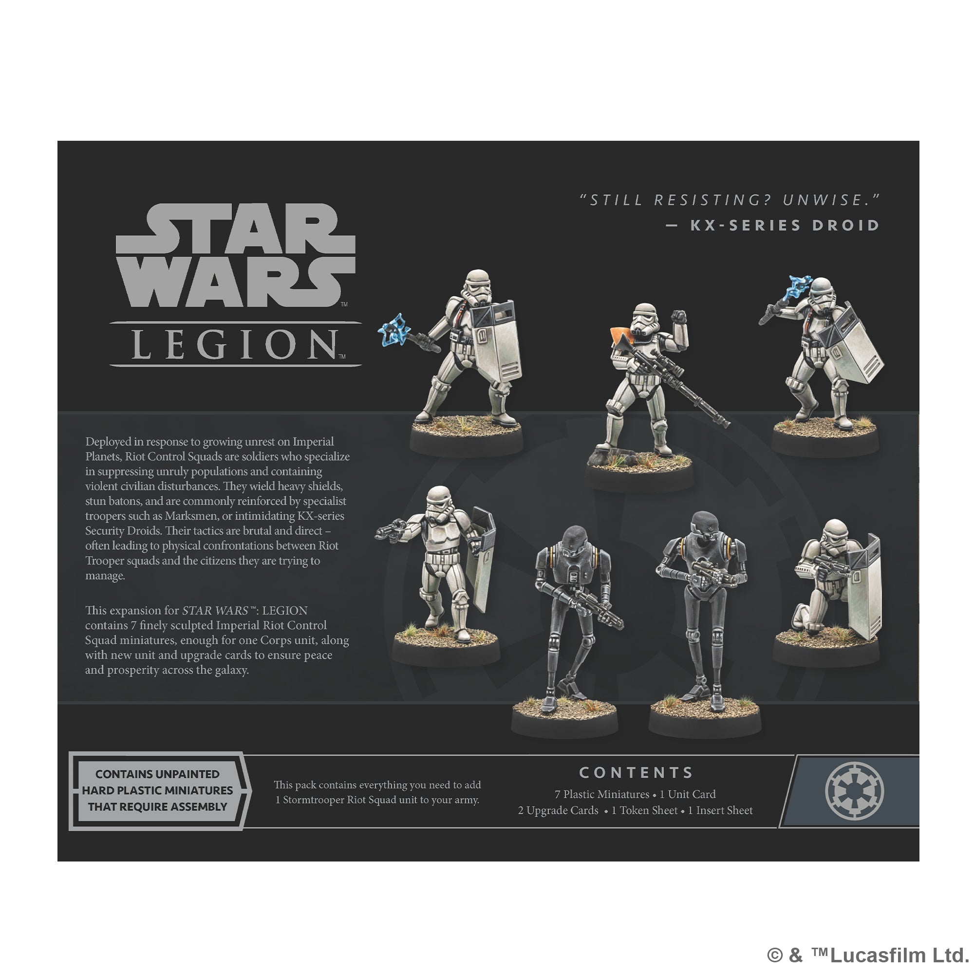 Galactic Empire: Imperial Riot Control Squad Unit Expansion