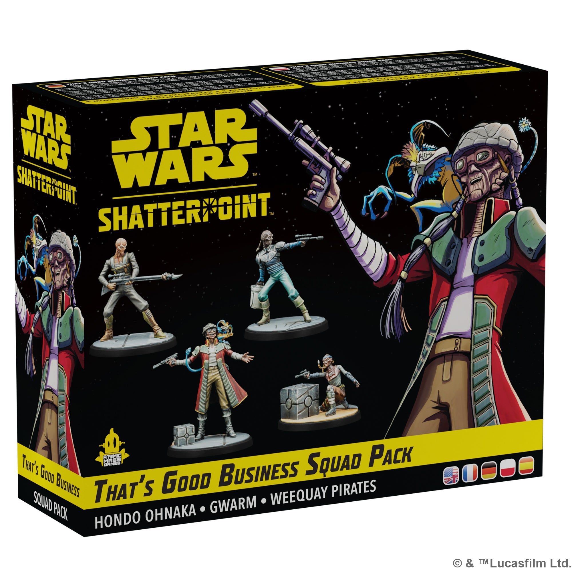 Star Wars Shatterpoint: That's Good Business, Hondo Ohnaka Squad Pack