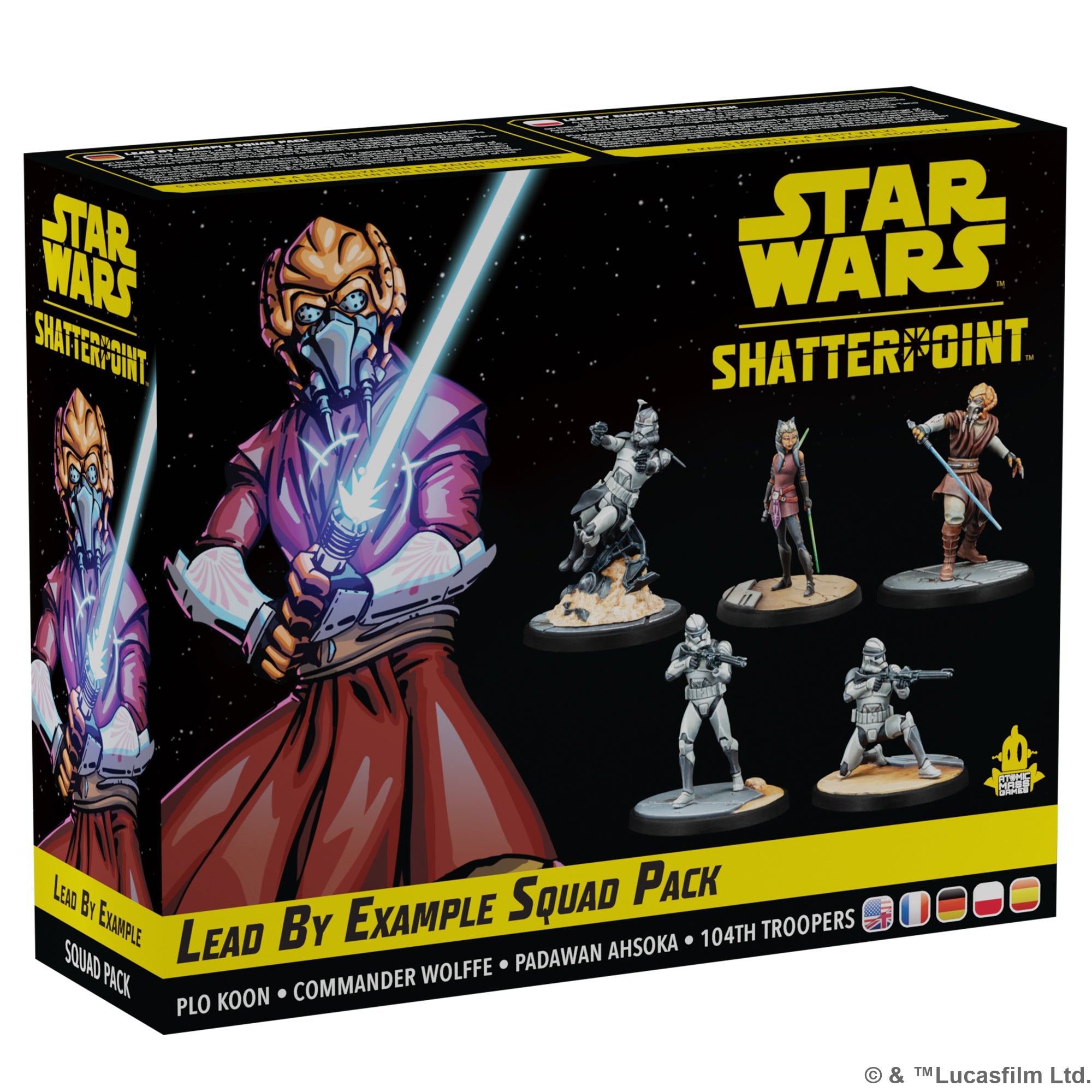 Star Wars: Shatterpoint: Lead By Example, Plo Koon Squad Pack