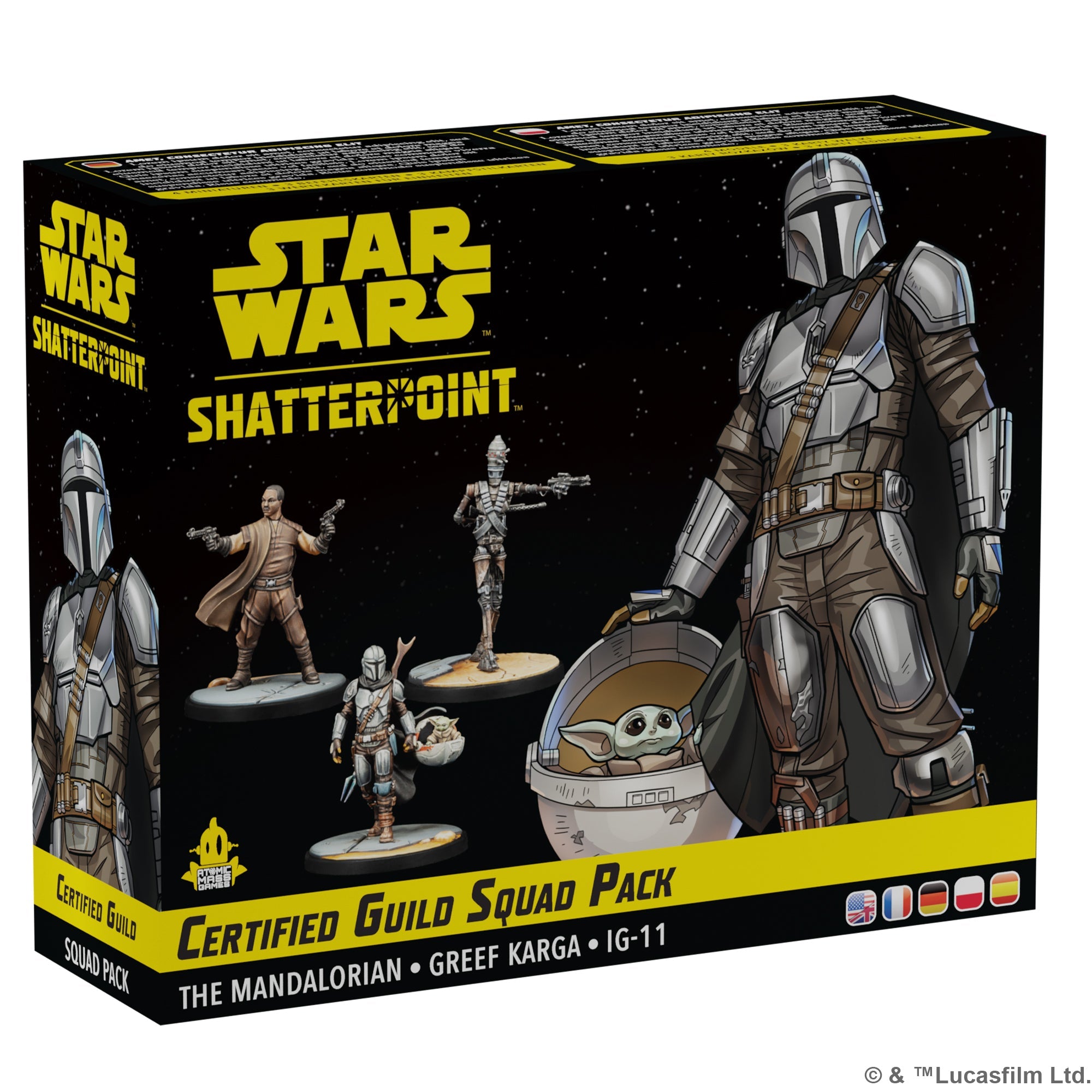 Star Wars Shatterpoint: Certified Guild, The Mandalorian Squad Pack [DELAYED to May 17]