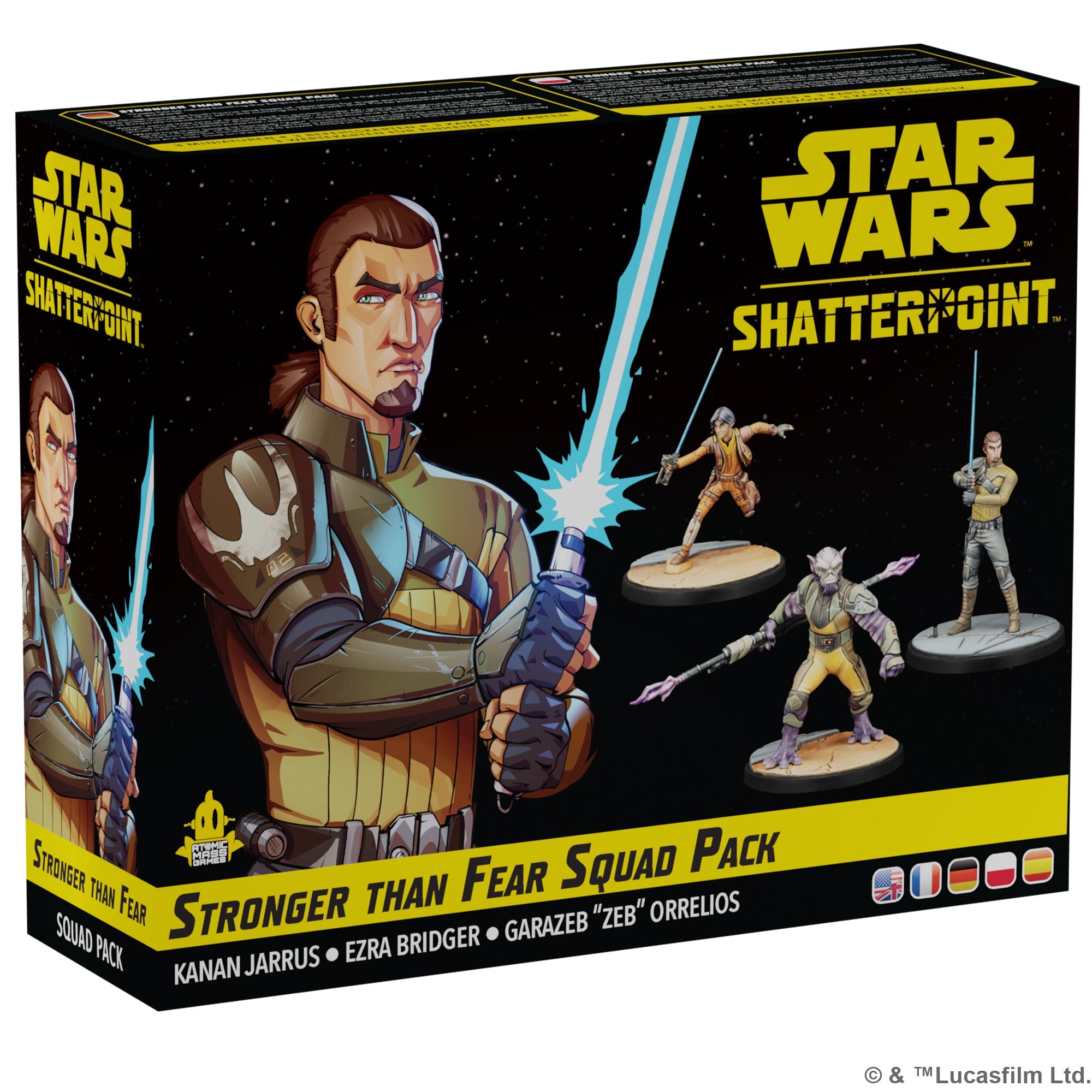 Star Wars Shatterpoint: Stronger Than Fear, Kanan Jarrus Squad Pack [July 5]