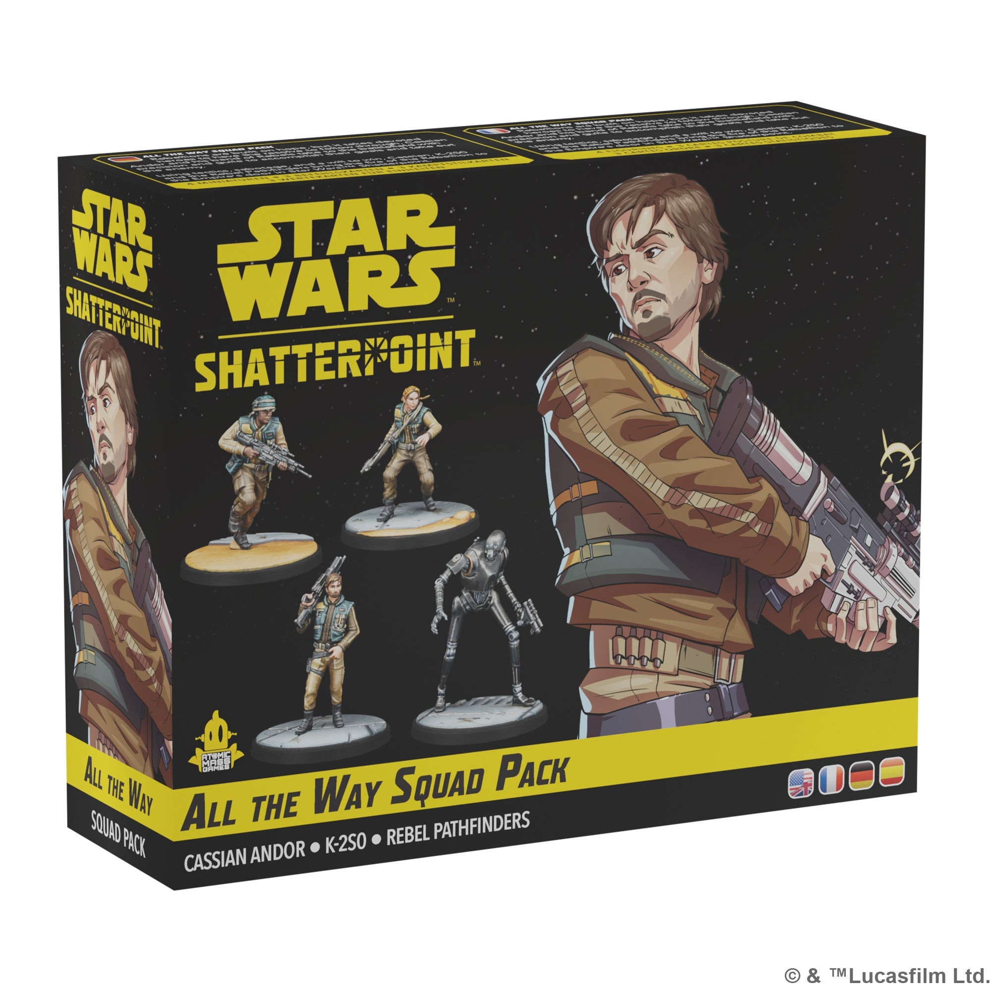 Star Wars Shatterpoint: All the Way, Cassioan Andor Squad Pack [April 2025]